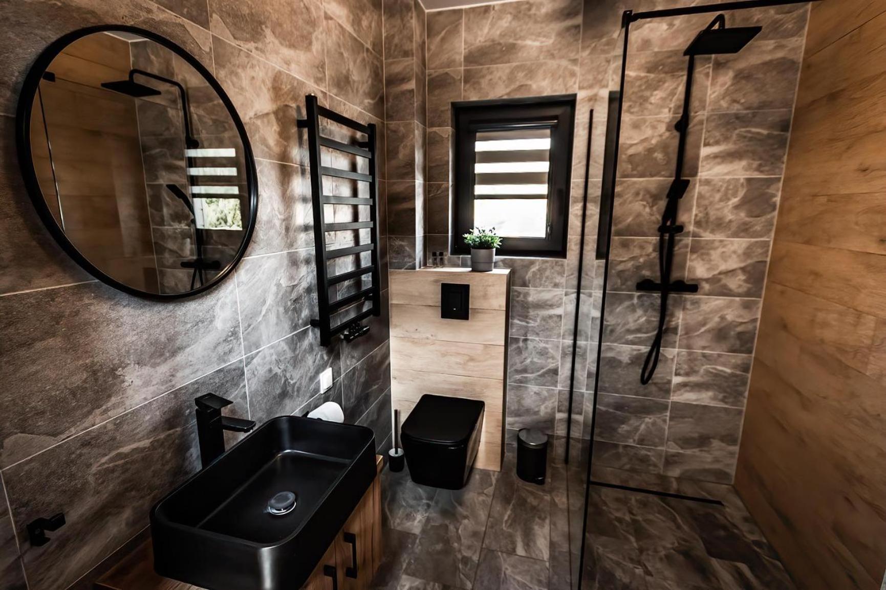 Osada Skoczkowo Komfortowe Domki Z Jacuzzi Nad Jeziorem- Sauna- Balia- Prywatny Staw Wedkarski Podiazy Kültér fotó